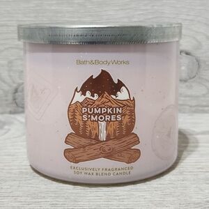 Bath & Body Works Pumpkin S'mores 3-Wick Candle